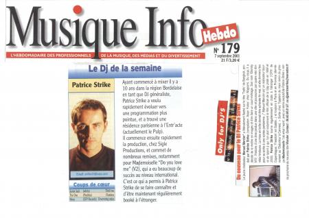 DJ PATRICE STRIKE